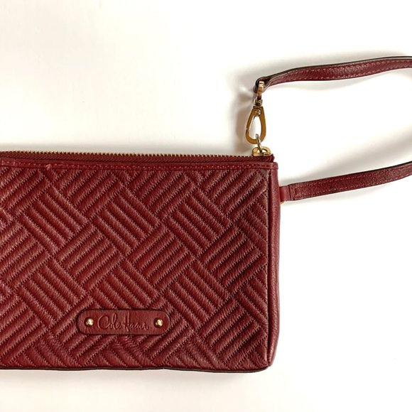 Beautiful COACH maroon wristlet, brand new - Picture 2 of 4